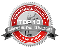 Attorney and Practice Magazine'sTop 10 Personal Injury Law Firm